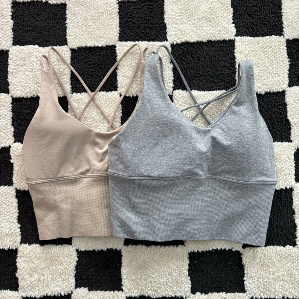 Set of 2 Active Workout Tops